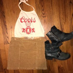 Vintage Coors Crop Top